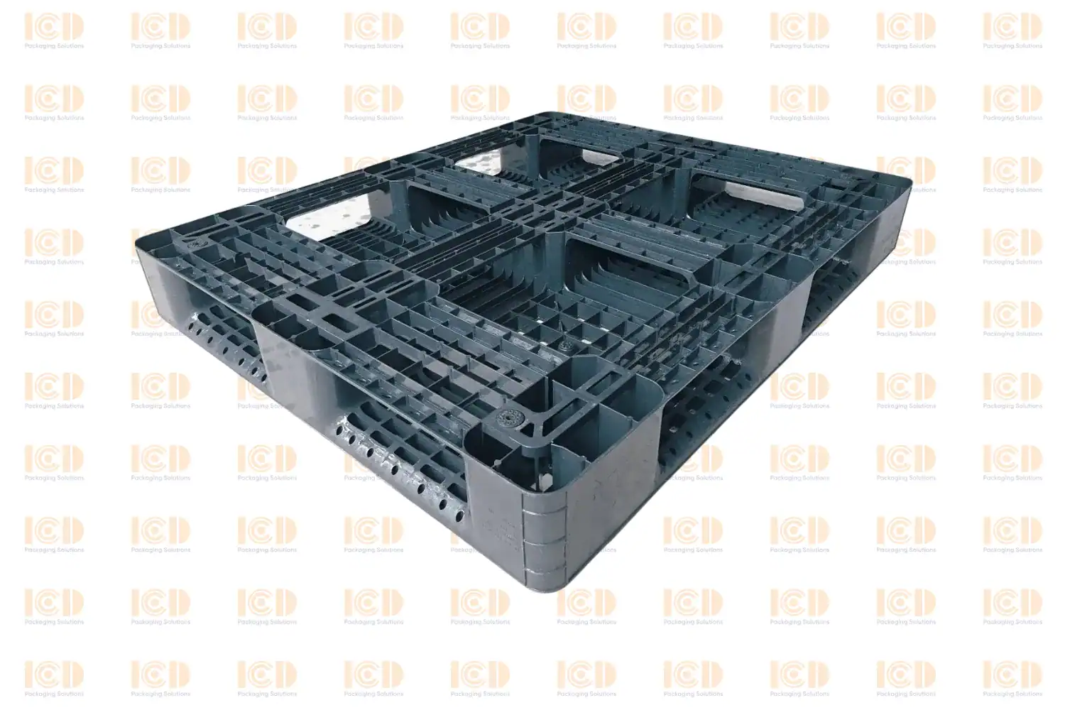 Used Plastic Pallet ICD-PL-121015-BK 1200x1000x150 mm - product photo 4