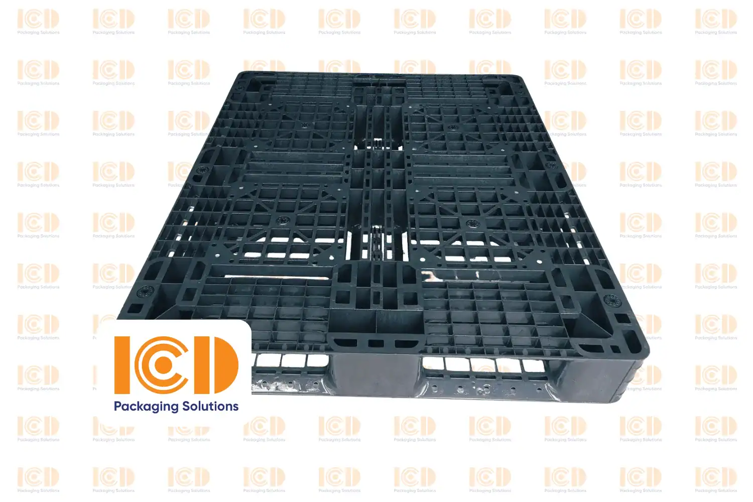Used Plastic Pallet ICD-PL-121015-BK 1200x1000x150 mm - product photo 2