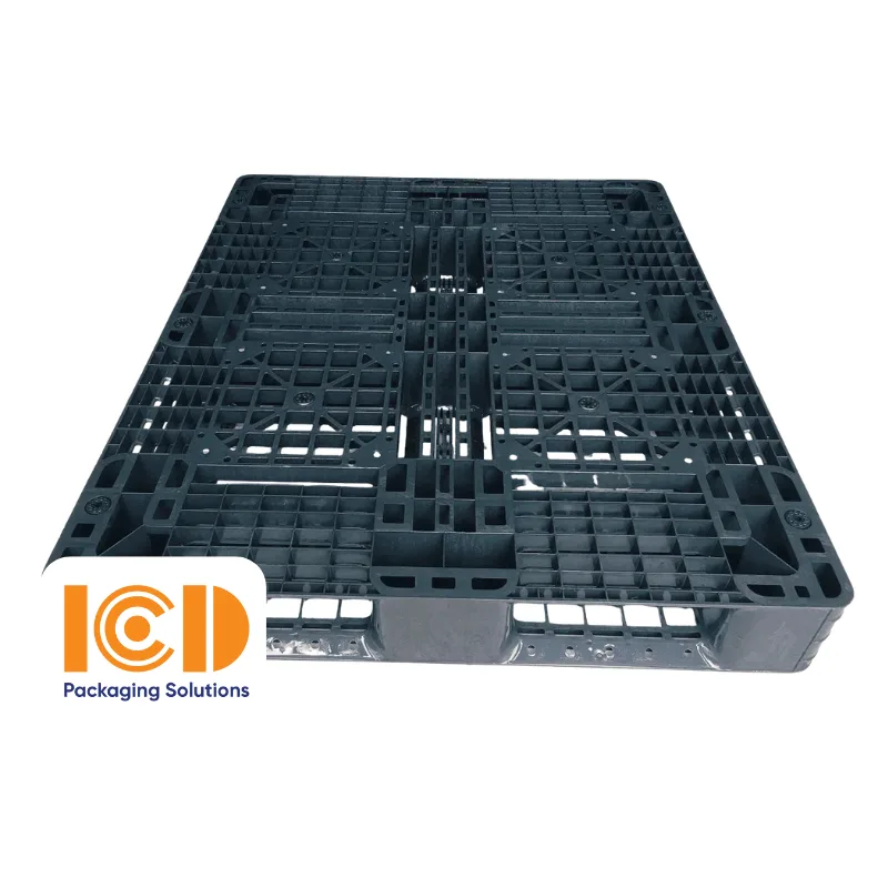 Pallet nhựa 1200x1000x150 mm màu đen giá rẻ