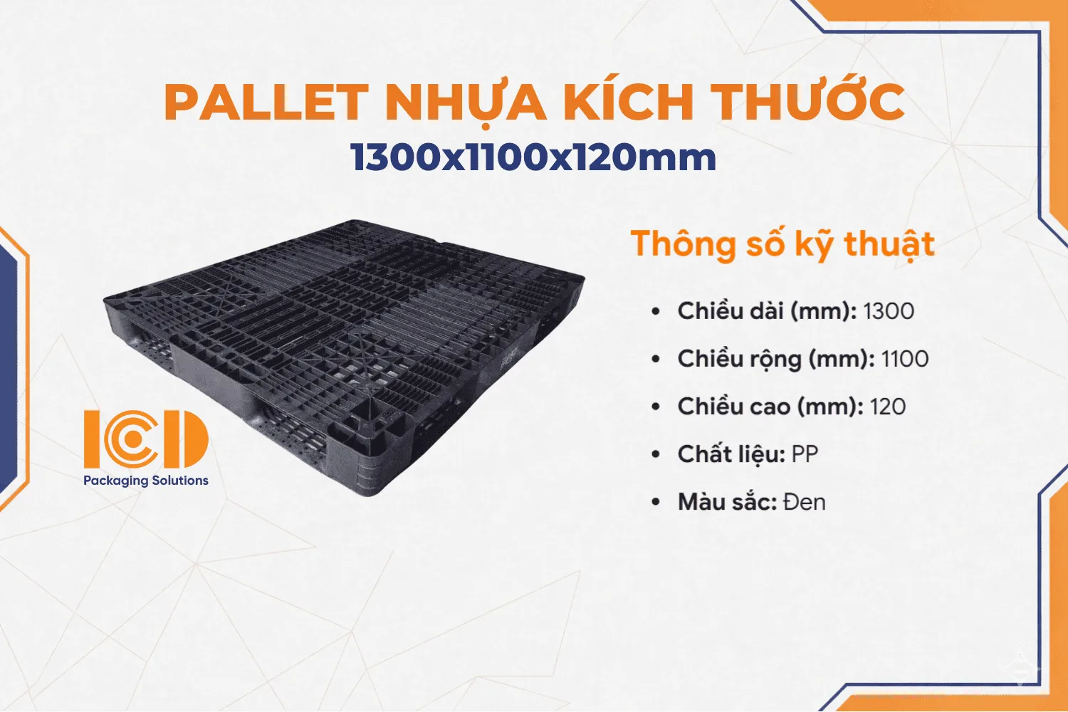 Pallet nhựa nhỏ: Báo giá 6 loại phổ biến nhất