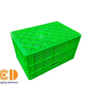 Thùng nhựa ICD KT 560x375x300 mm màu xanh lá cây