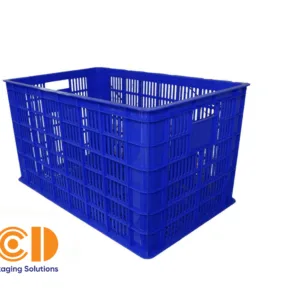 Sọt nhựa chở hàng shipper ICD KT: 780x500x430 mm có 5 bánh xe
