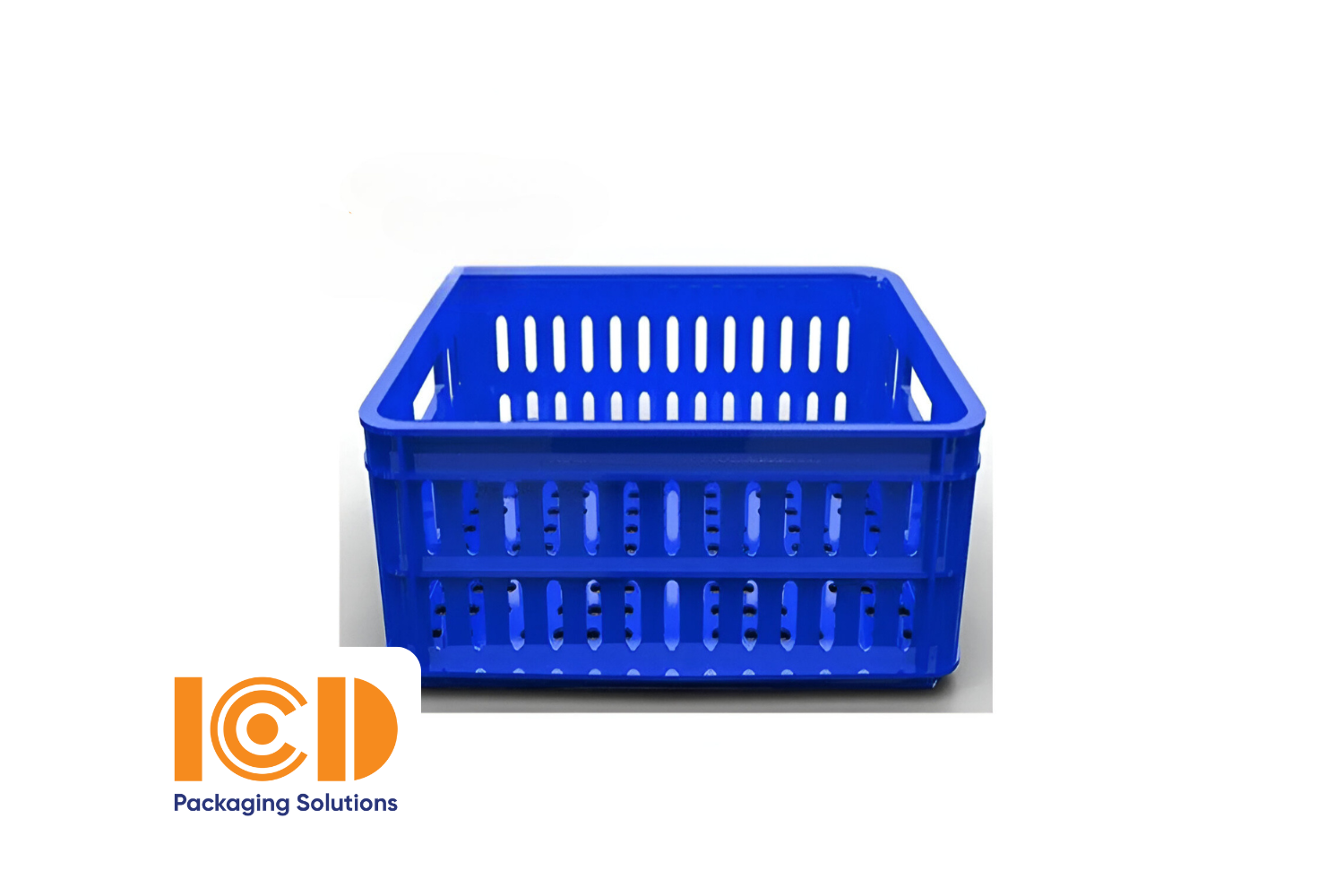 Thùng nhựa ICD KT 585x385x180 mm kích thước 585x385x180 mm