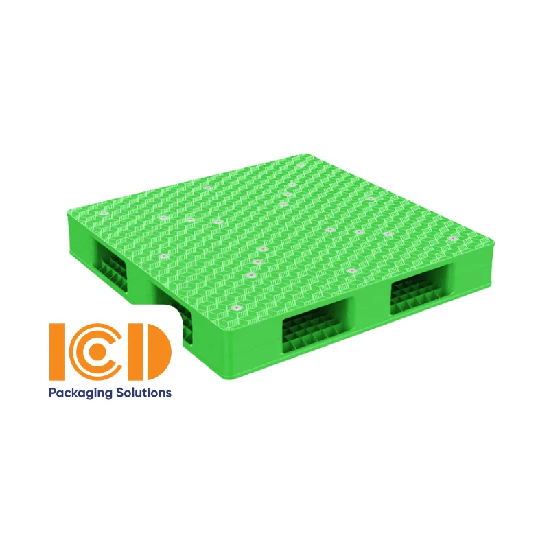 Pallet nhựa mặt kín ICD PLR4 – 1277 KT1200x1200x150mm