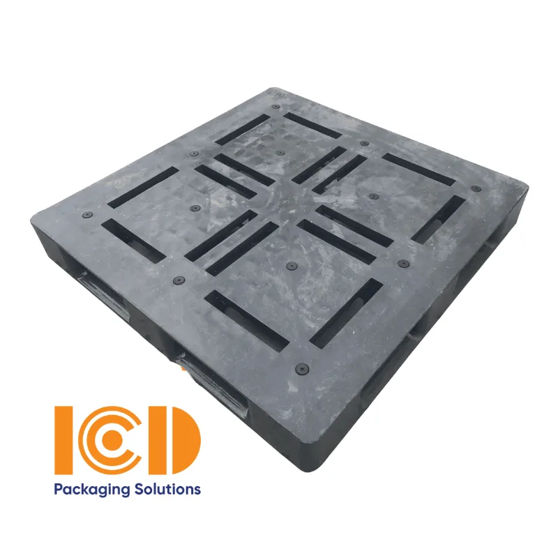 Pallet nhựa 1100x1100x150mm mặt đá ICD-MĐ giá rẻ