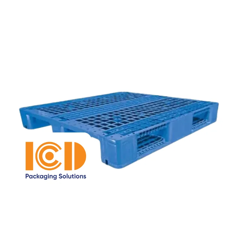 Pallet nhựa kê kho lạnh ICD H1111S4 - 2M 1100x1100x150 mm