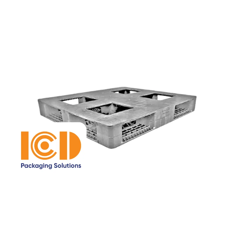 Pallet nhựa ICD KT 1200x1100x160 mm giá rẻ H1211D4-2E