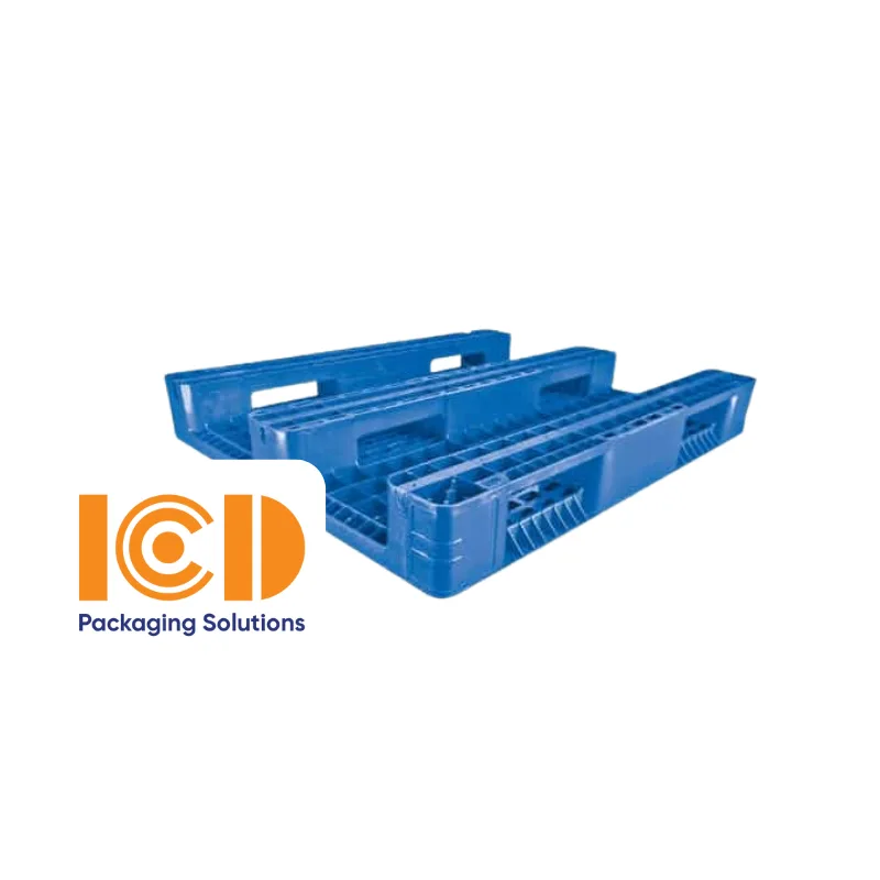 Pallet nhựa kê kho ICD 1200x1000x160 mm giá rẻ H1210S4-3J