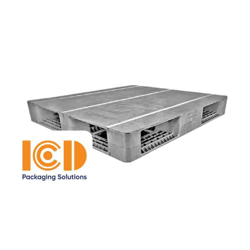 Pallet nhựa ICD KT 1200x1100x160 mm giá rẻ H1211D4-2L