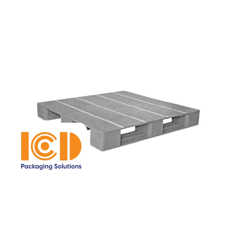 Pallet nhựa ICD KT 1200x1200x160 mm giá rẻ H1212S4-1A