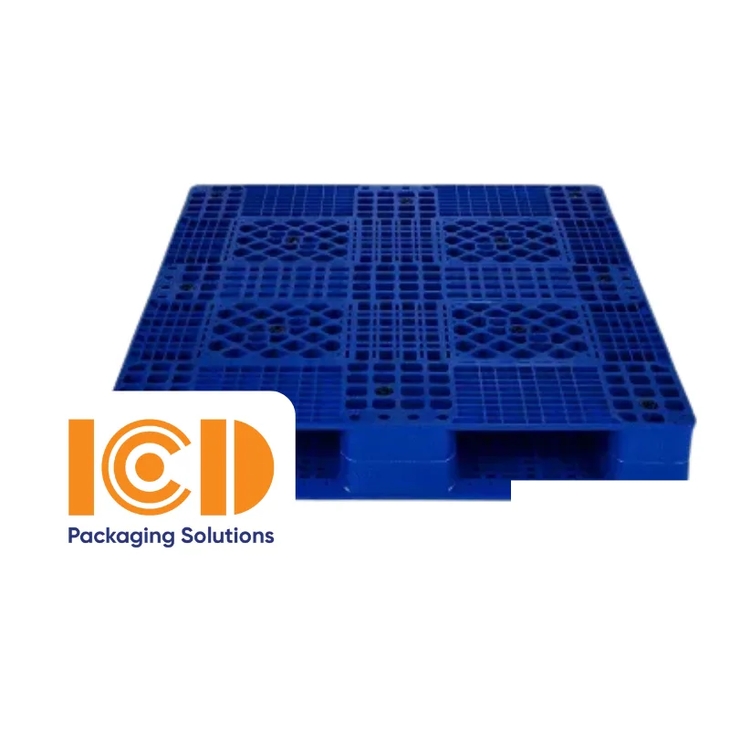 Pallet Nhựa Kê Kho Lạnh ICD PL19-LK 1200x1000x150 mm xanh