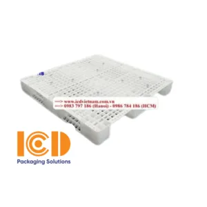 Pallet nhựa 3 chân IPS1414170 KT1400x1400x170mm