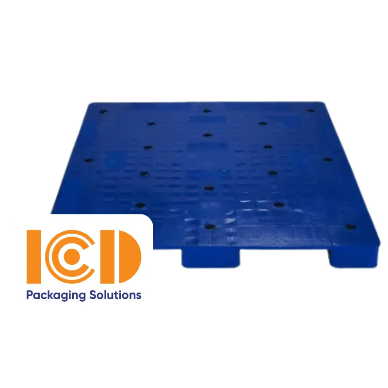 Pallet Nhựa Lót Sàn PL02-LS 1200x1000x78 mm màu xanh