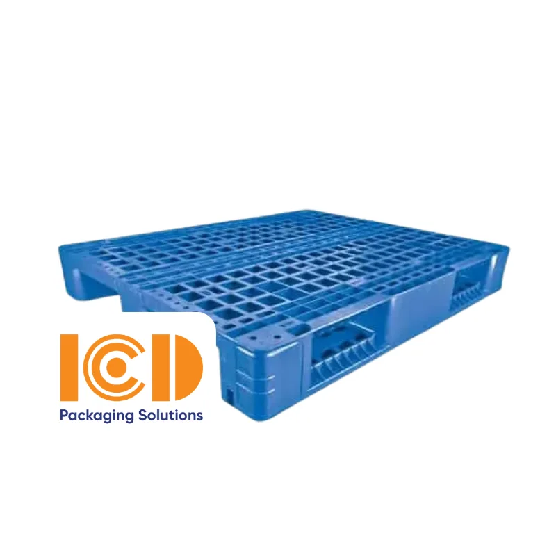 Pallet nhựa kê kho lạnh ICD H1210S4 - 3L 1200x1000x160 mm