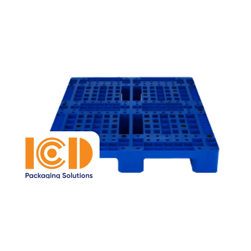 Pallet nhựa kê kho lạnh ICD PL11 - LK 1200x1000x150 mm màu xanh