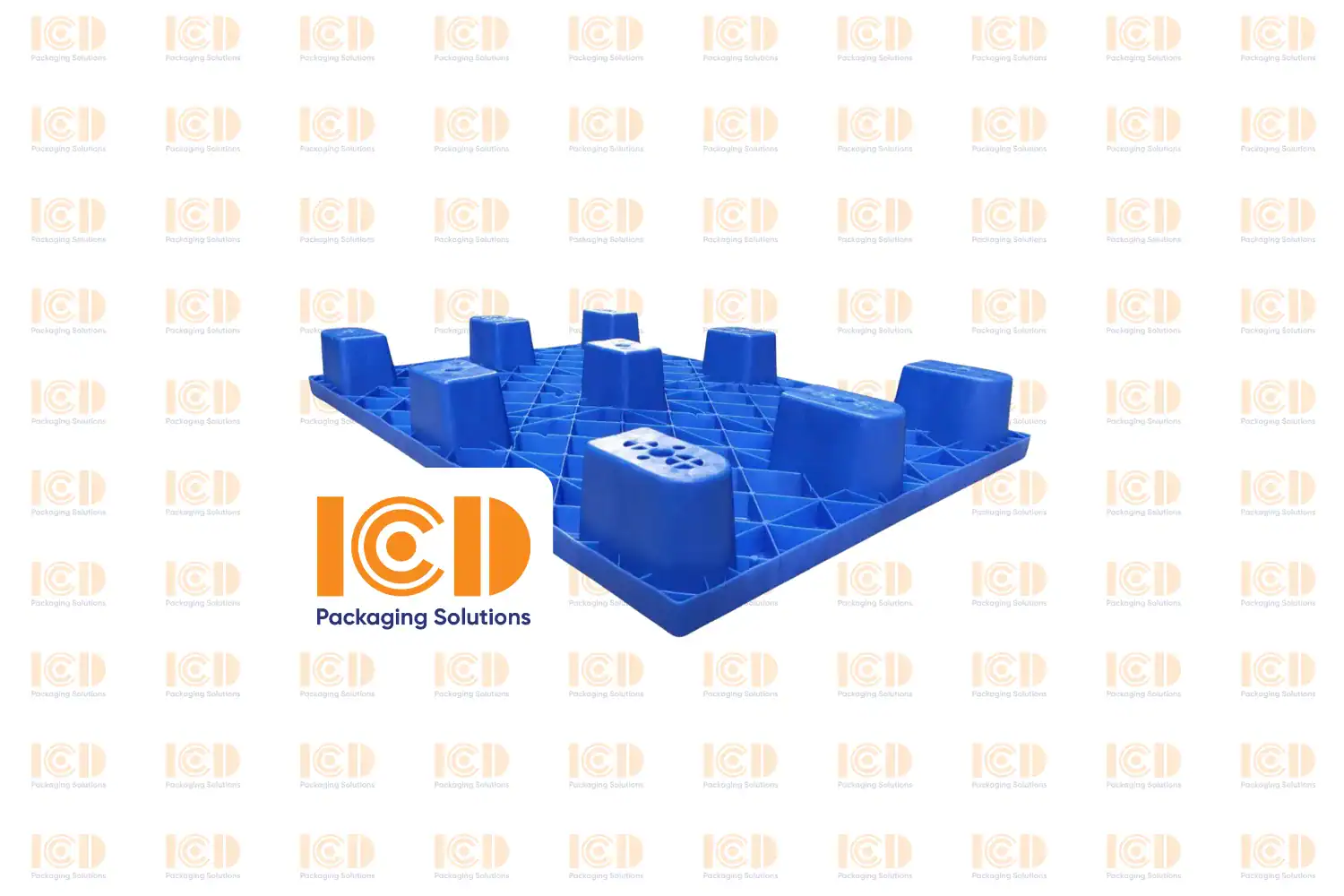 Nestable Plastic Pallet ICD-PL-0812-C 1200x800x140 mm - product photo 2