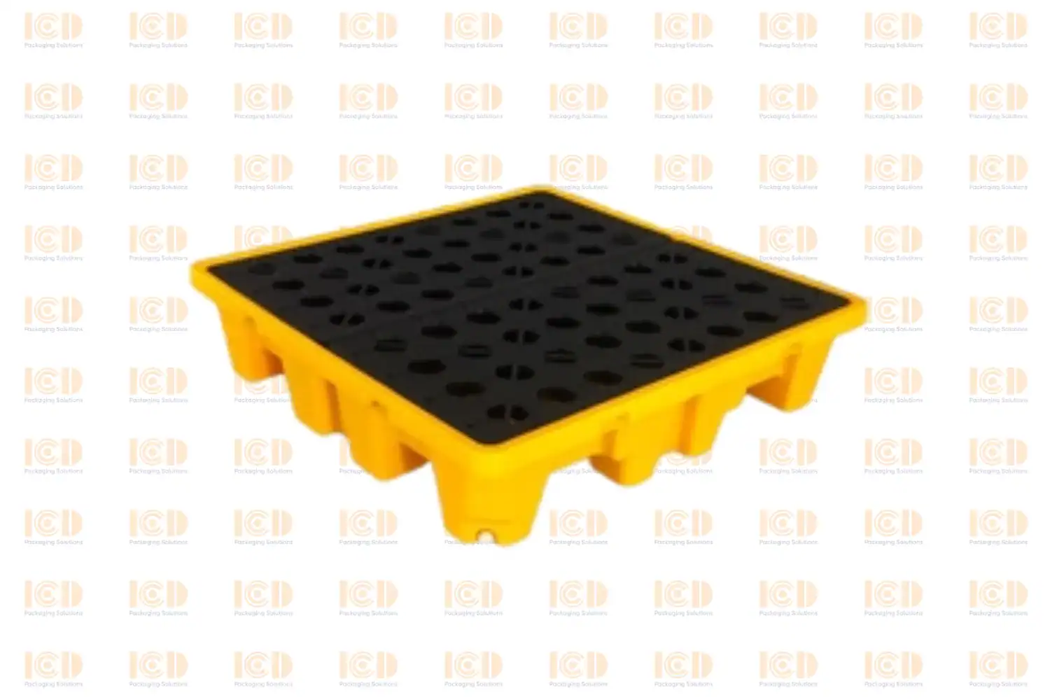ICD Spill-Containment Pallet 4-Drum 1300x1300x300mm - product photo 3