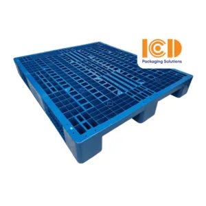 Pallet Nhựa 3 Chân ICD-EHV1012B2 KT1000x1200x150mm xanh tái sinh