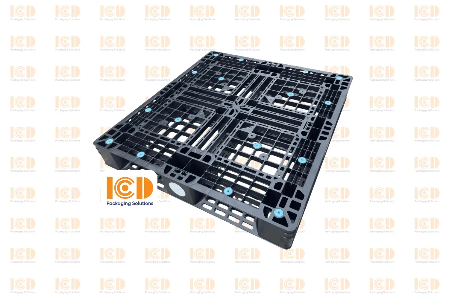 Used Plastic Pallet ICD-PL1110-OLD 1100x1100x150 mm - product photo 4