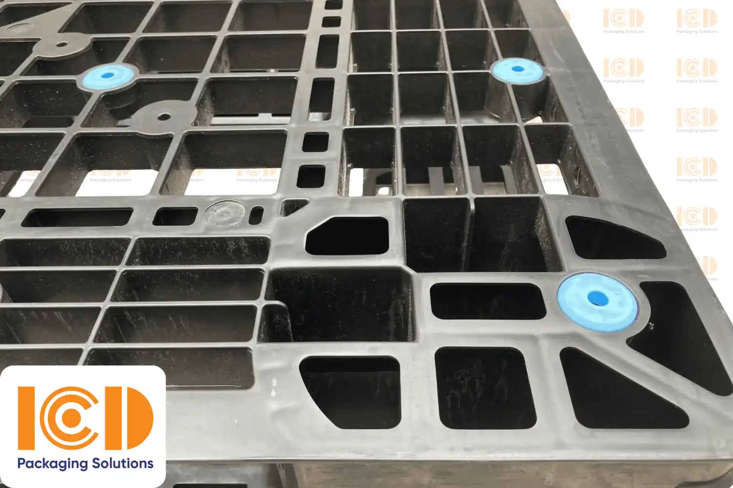 Used Plastic Pallet ICD-PL1110-OLD 1100x1100x150 mm - product photo 6