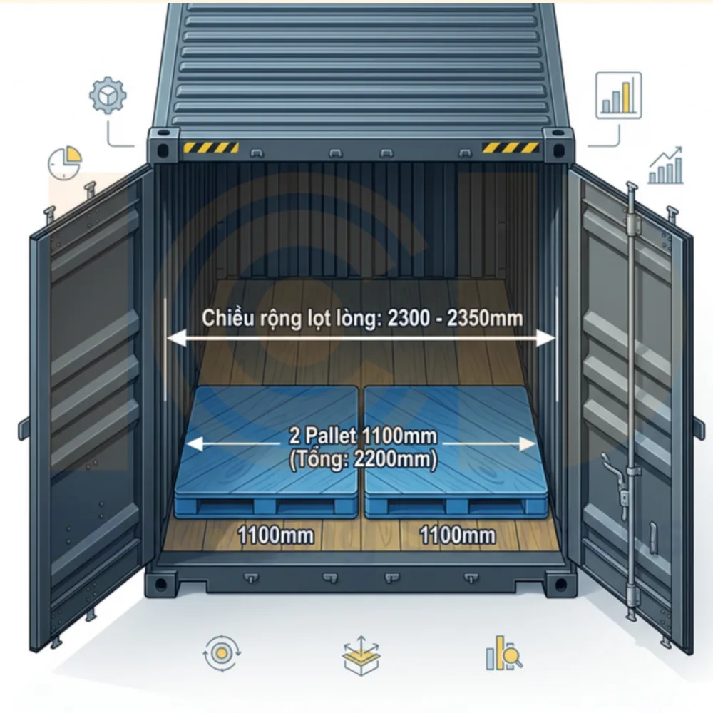 pallet nhua container 1100 1100