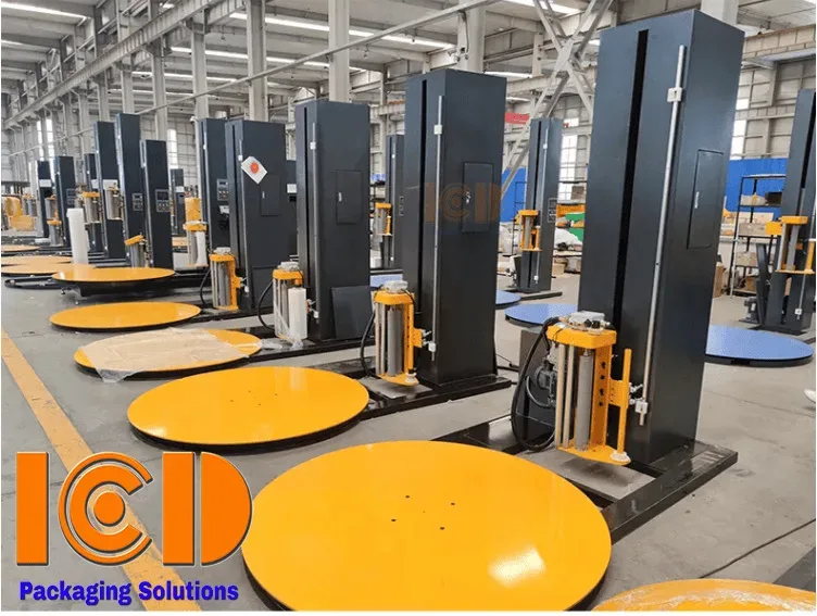Cấu tạo và nguyên lý hoạt động máy quấn màng pallet