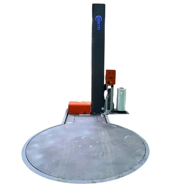 Lắp âm sàn cho máy quấn màng pallet