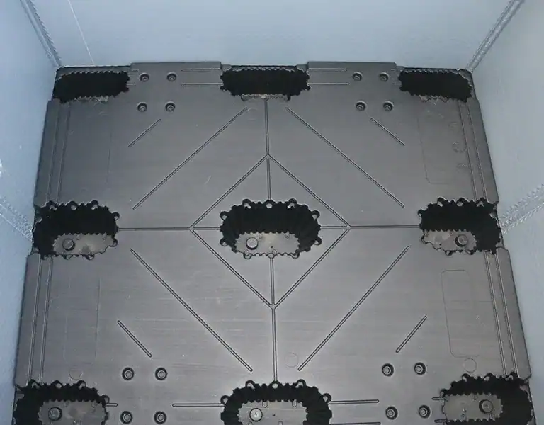 ICD Plastic Pallet Box ICD-1210-760 1200x1000x760mm - product photo 2