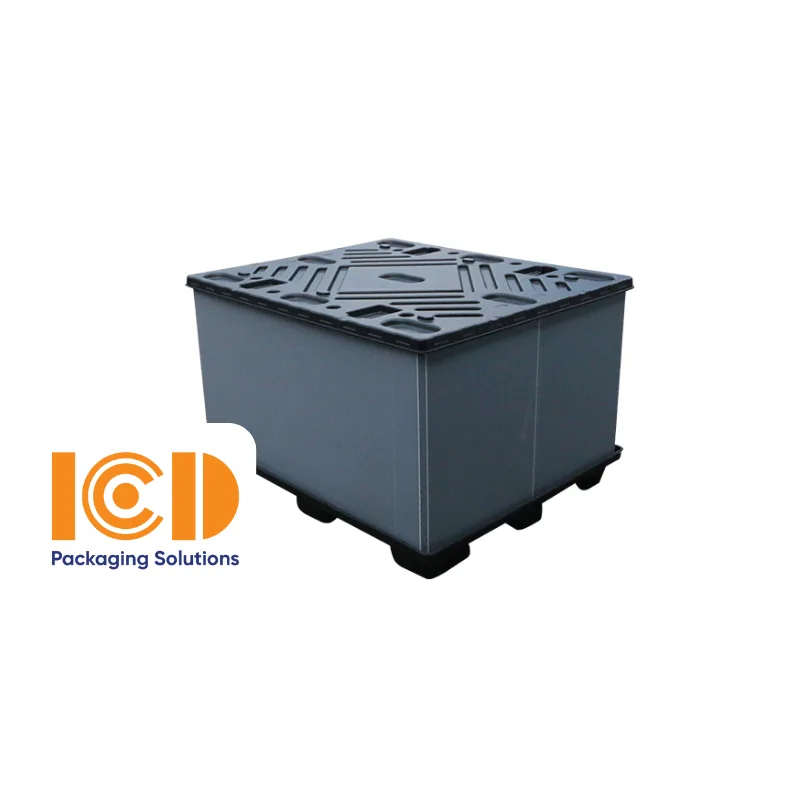 Pallet nhựa container ICD-1210-760 1200x1000x760 mm