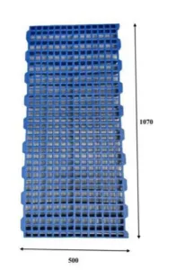 Pallet Nhựa Lót Sàn Kích thước 500x1070x40 mm