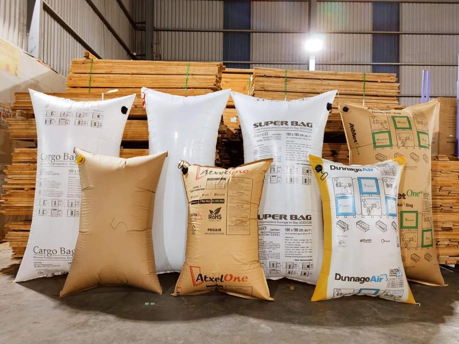 4 lưu ý khi chọn túi khí chèn hàng cho Doanh nghiệp