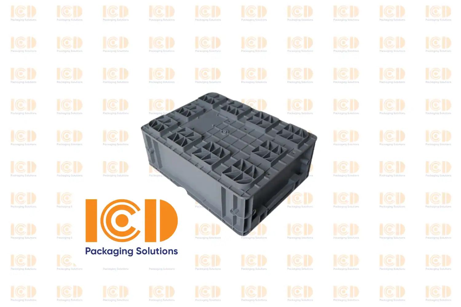 Solid Plastic Bin EU standard ICD-6556 400x300x147 mm - product photo 2