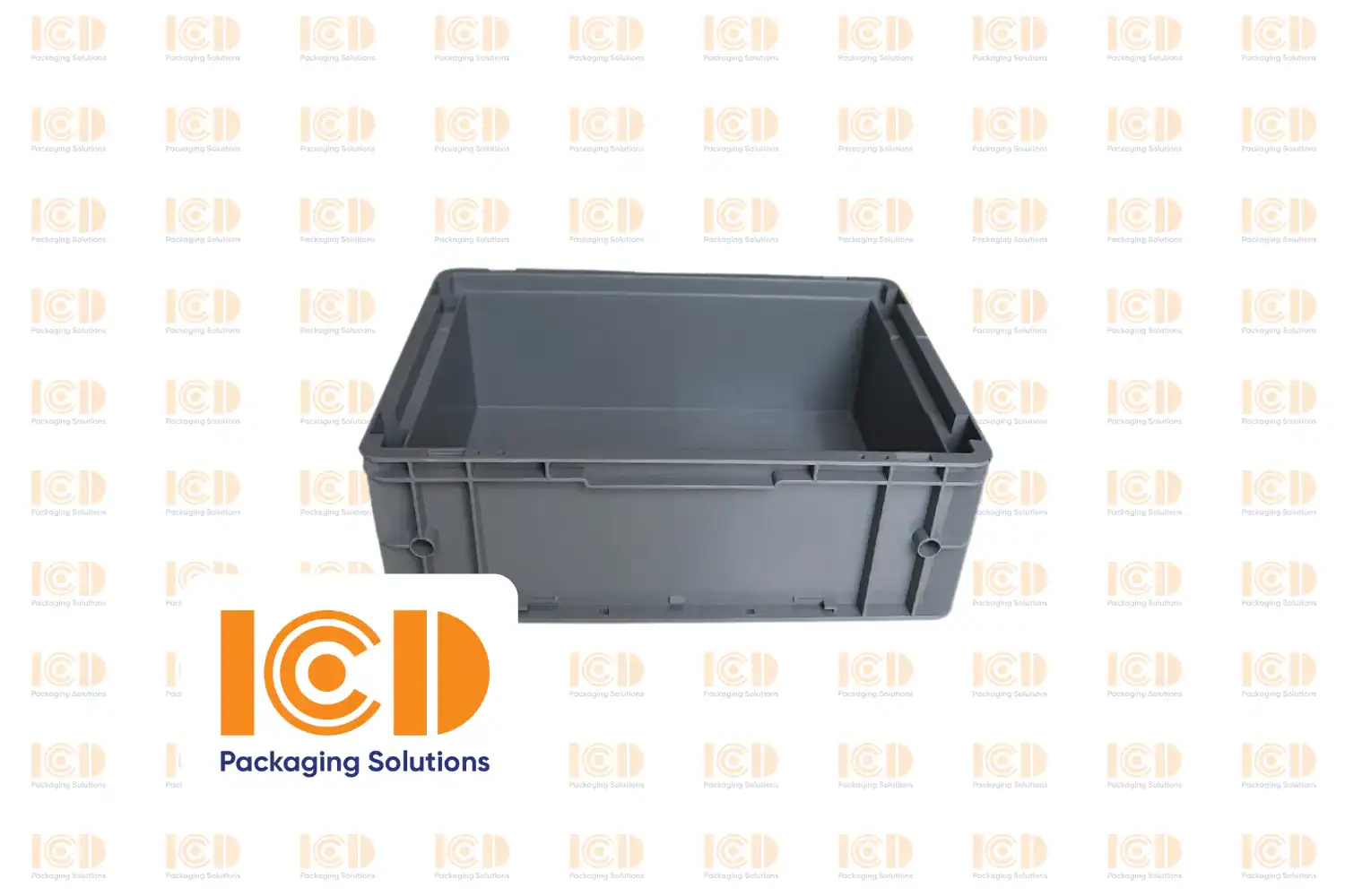Solid Plastic Bin EU standard ICD-6556 400x300x147 mm - product photo 4