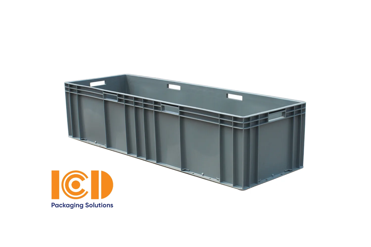 Thùng Luân Chuyển Nhựa Tiêu Chuẩn ICD EU 41228 KT 1200mm x 600mm x 280mm