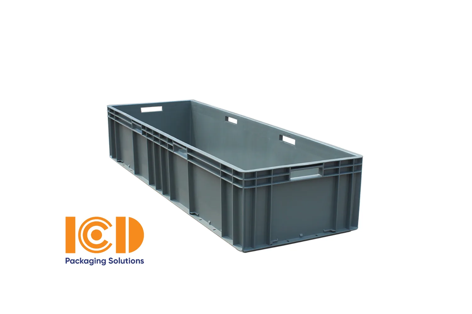 Thùng Nhựa Lưu Trữ Tiêu Chuẩn ICD EU 41222 KT 1200mm x 600mm x 230mm