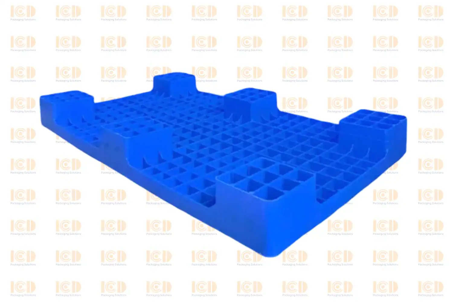 Floor-Lining Plastic Pallet ICD-LS601010-P P 600x1000x100 mm - product photo 2