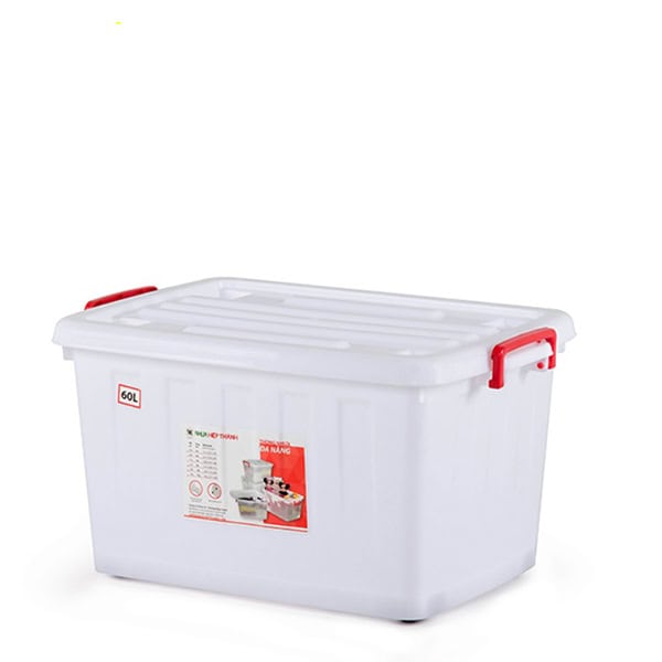Thùng Nhựa Vuông 60 Lít
