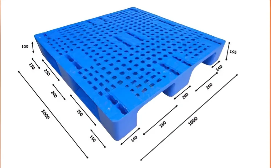 Pallet nhựa 3 chân ICD KT 1000x1000x165mm