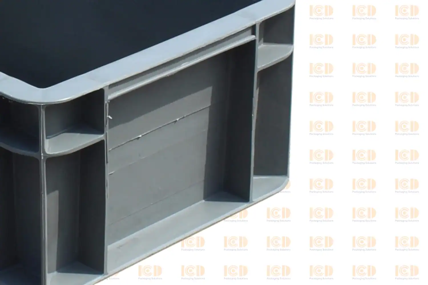 Solid Plastic Bin EU standard EU 2311 400x200x120 mm - product photo 3