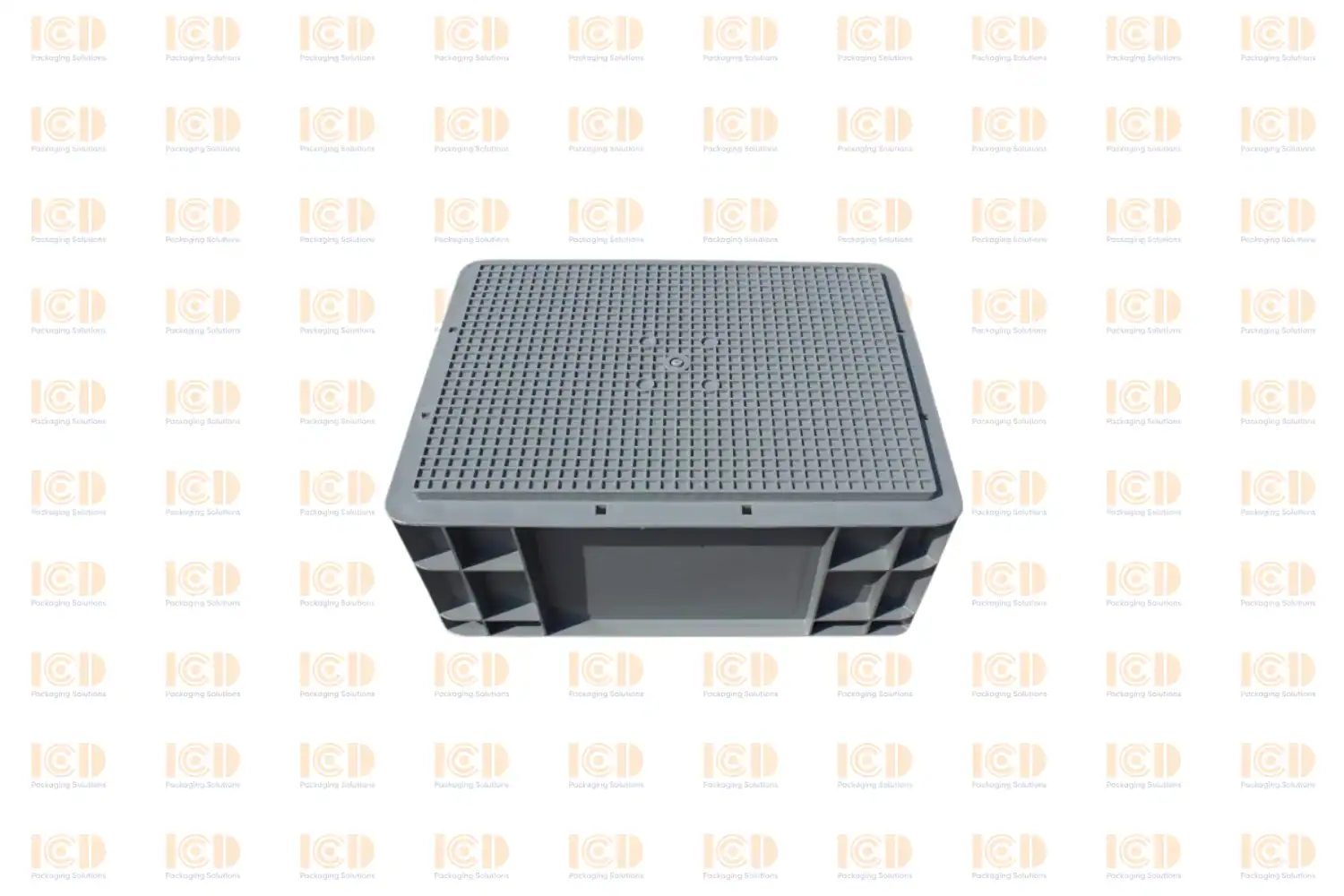 Solid Plastic Bin EU standard ICD EU 4316 400x300x170 mm - product photo 4