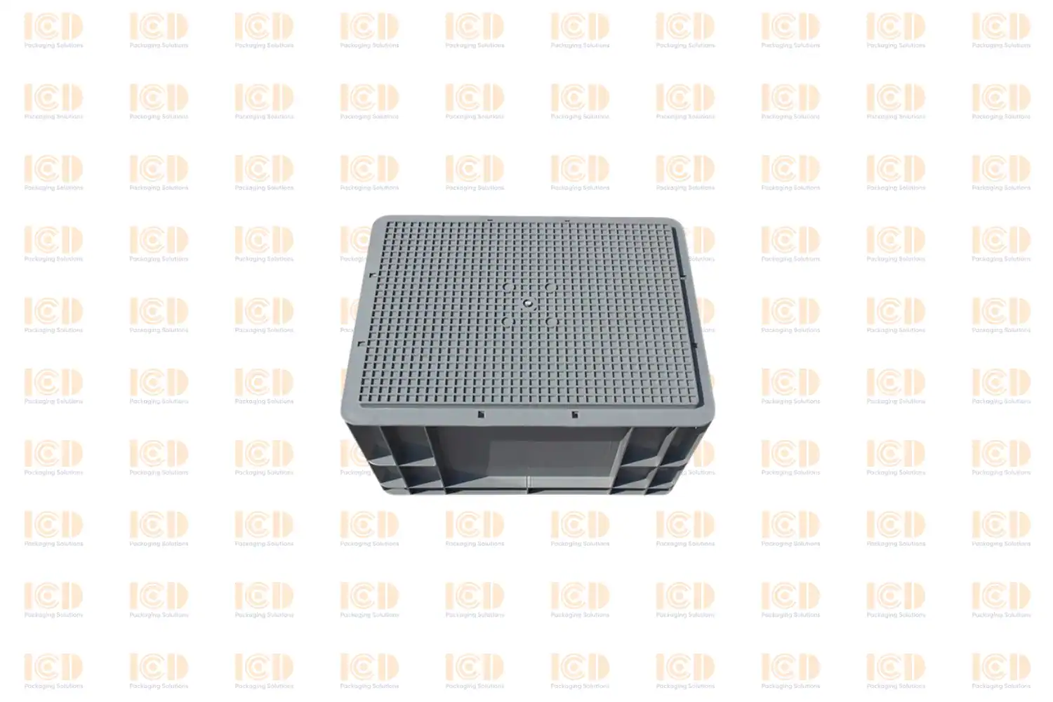Solid Plastic Bin EU standard ICD EU 4322 400x300x230 mm - product photo 5