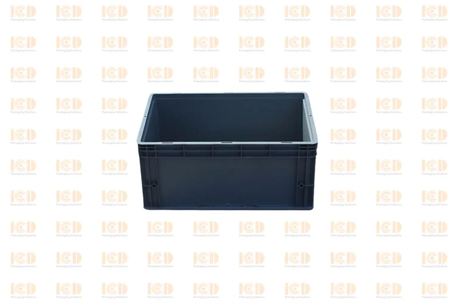Lidded Plastic Bin ICD EU 600-230 600x400x230 mm - product photo 2