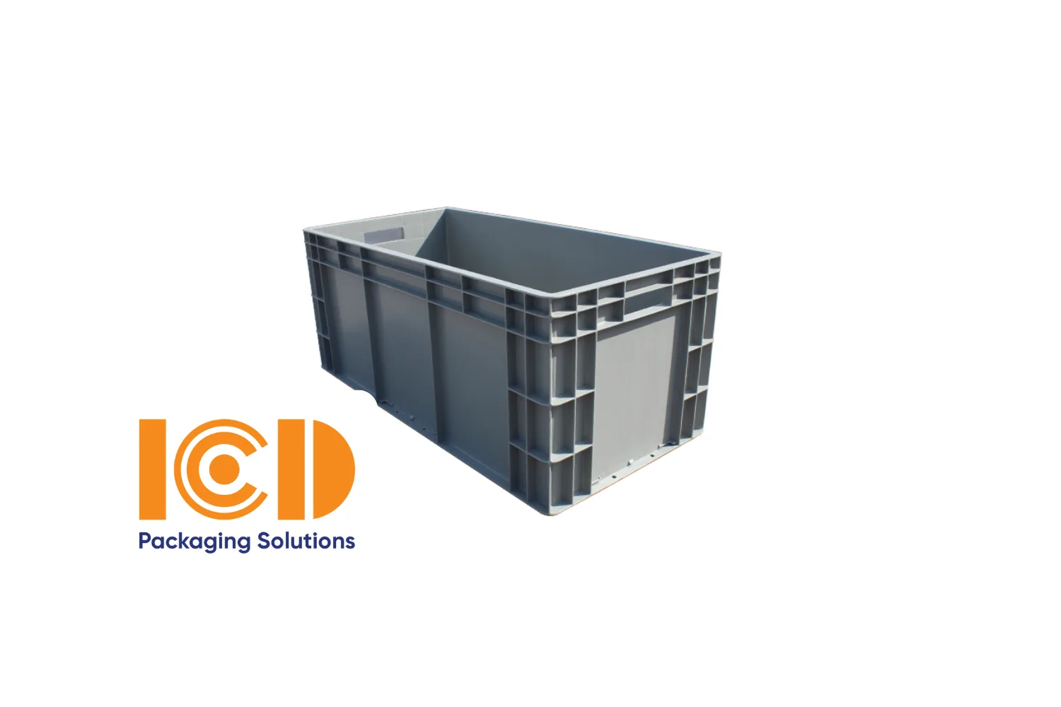 Hộp nhựa ICD EU 4833 800 x 400 x 340 mm