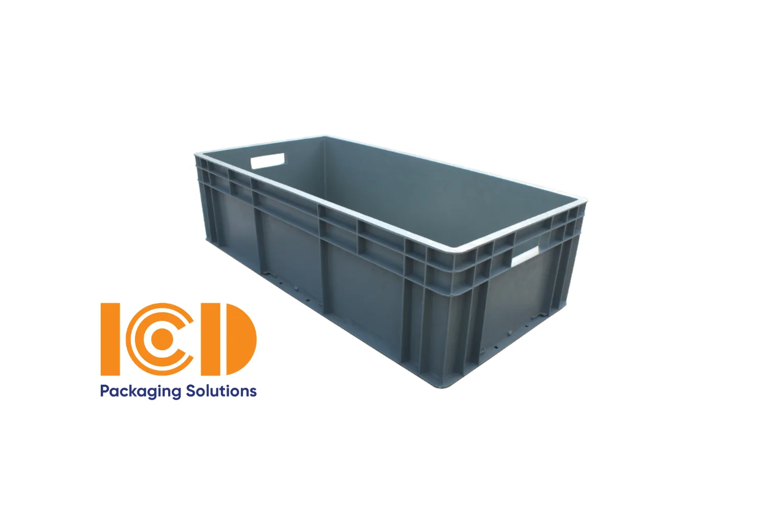 Hộp nhựa ICD EU 4822 800 x 400 x 230 mm