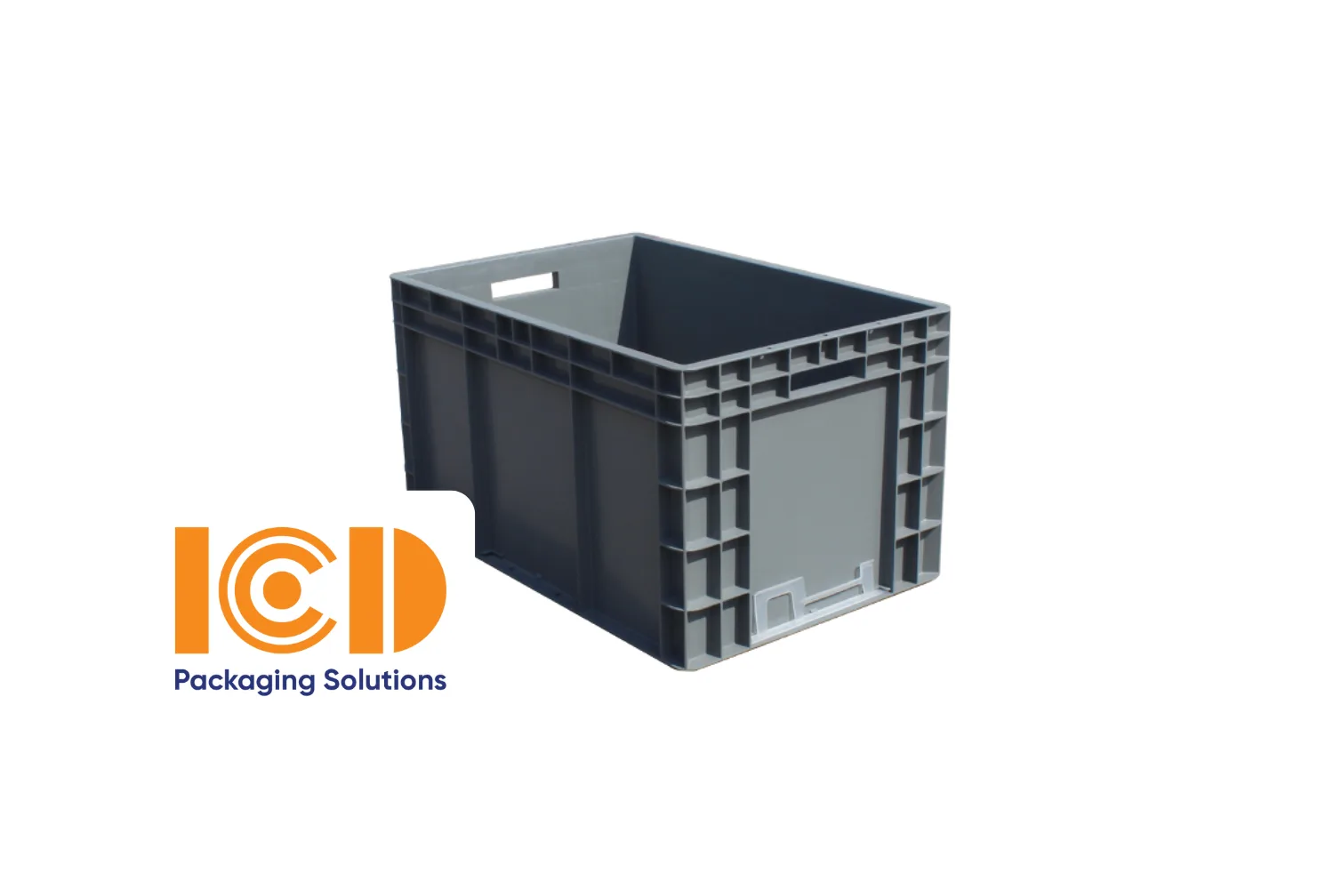 Hộp nhựa ICD EU 4633 600 x 400 x 340 mm