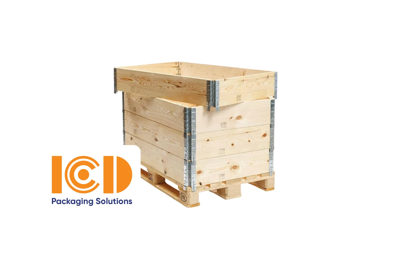 Khung gỗ pallet 1200 x 800 x 195 mm