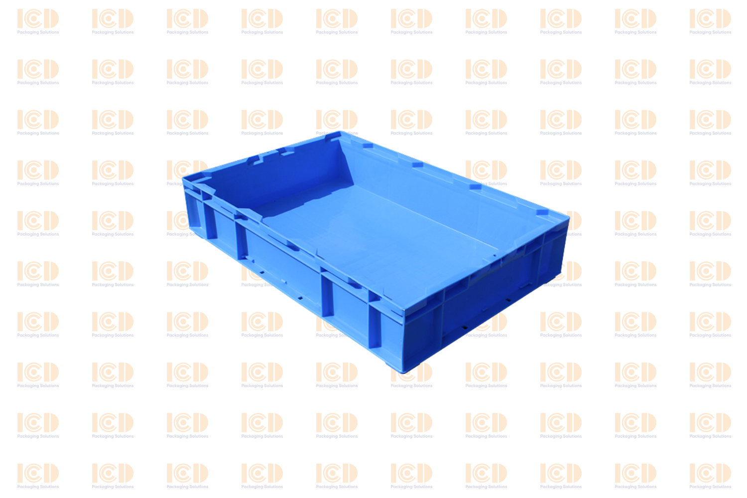 Thùng nhựa đặc HP5A - Giải pháp lưu trữ công nghiệp dẹt và bền bỉ