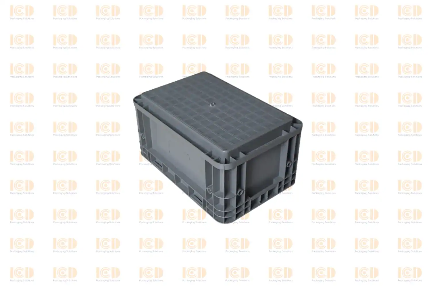 Solid Plastic Bin EU standard ICD EU 400-230 400x300x230 mm - product photo 2