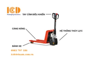 cấu tạo xe nâng tay