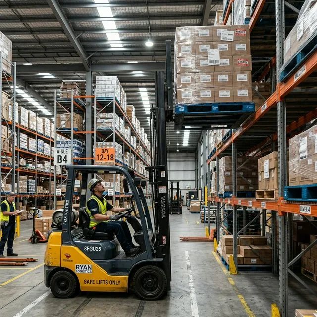 pallet ke kho xe nang